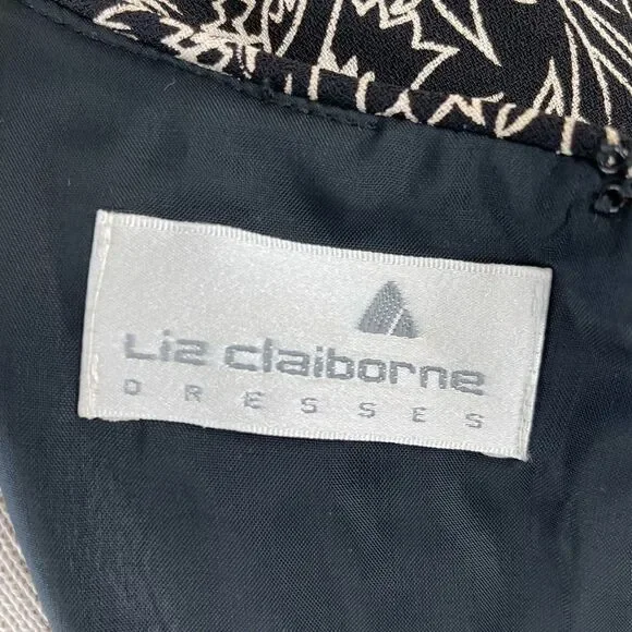 Liz Claiborne Short Sleeve Midi Dress Size 10 EUC - Picture 10 of 10